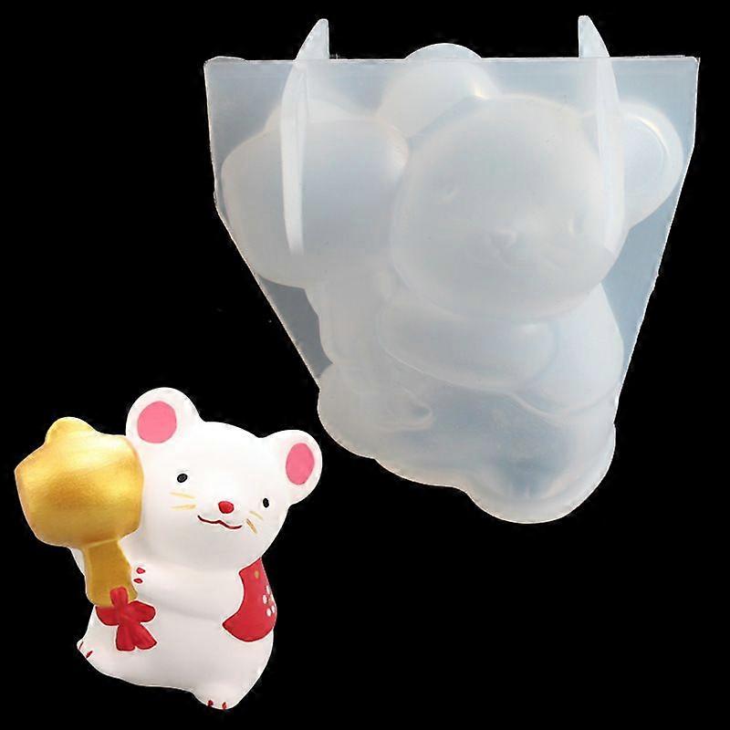 Stand-up mouse-shaped mousse cake mold - 1PC