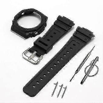 Suitable For Silicone Watch Strap For Casioak Ga2100 Ga2110 Rubber Case Bezel Quality And Replaceme