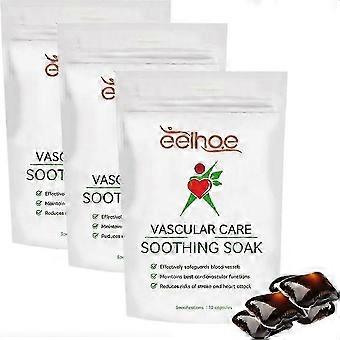3-pack Vascular Care Lugnande Badpack Lugnar och reparerar vener, rensar meridianer