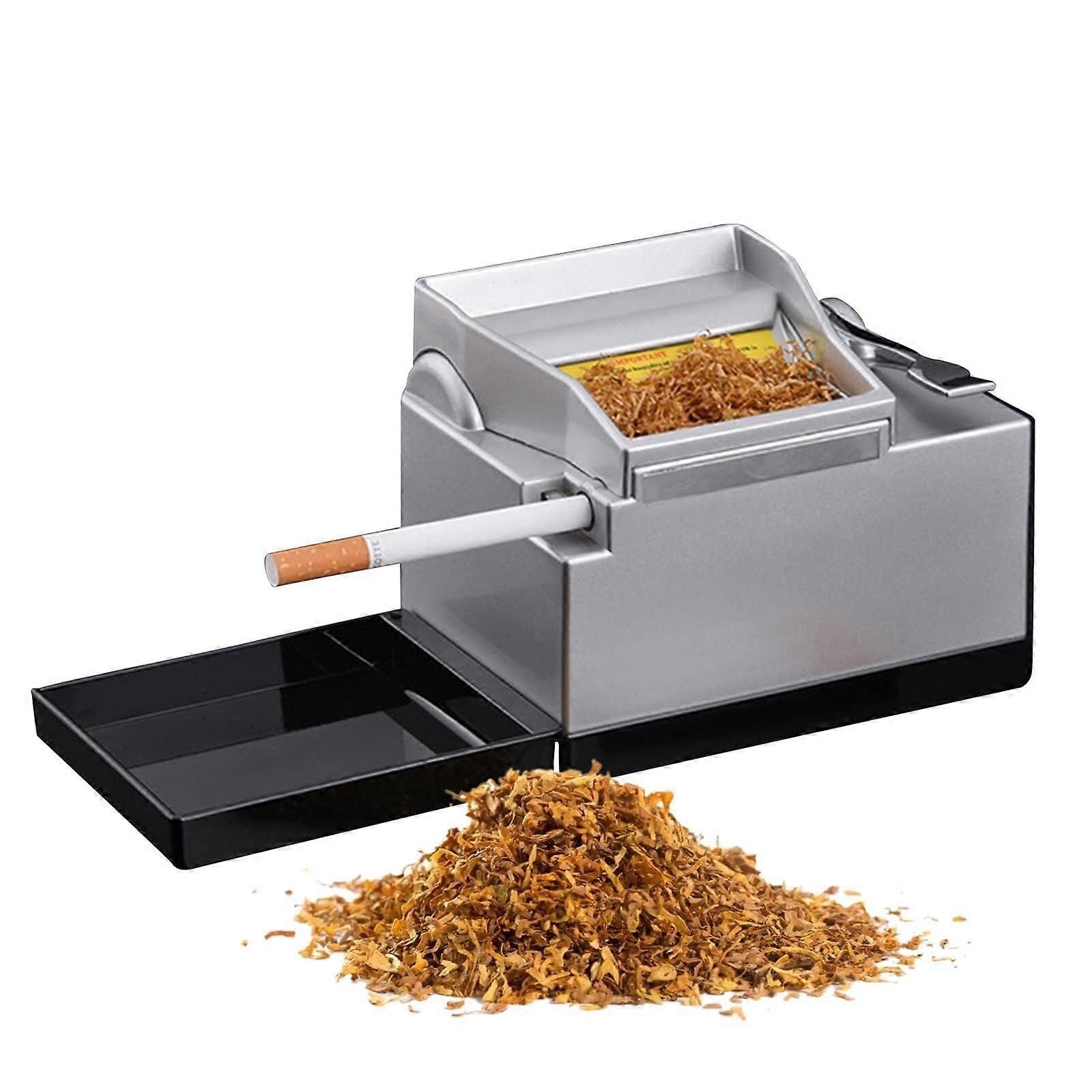 Electric Cigarette Rolling Machine 8.0 with Case and Indicator Light, Fast Automatic Cigarette Maker for 8mm Tubes