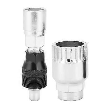 Crank Extractor Bottom Bracket Remover Steel Repair Tool Set for Bicycle Bike