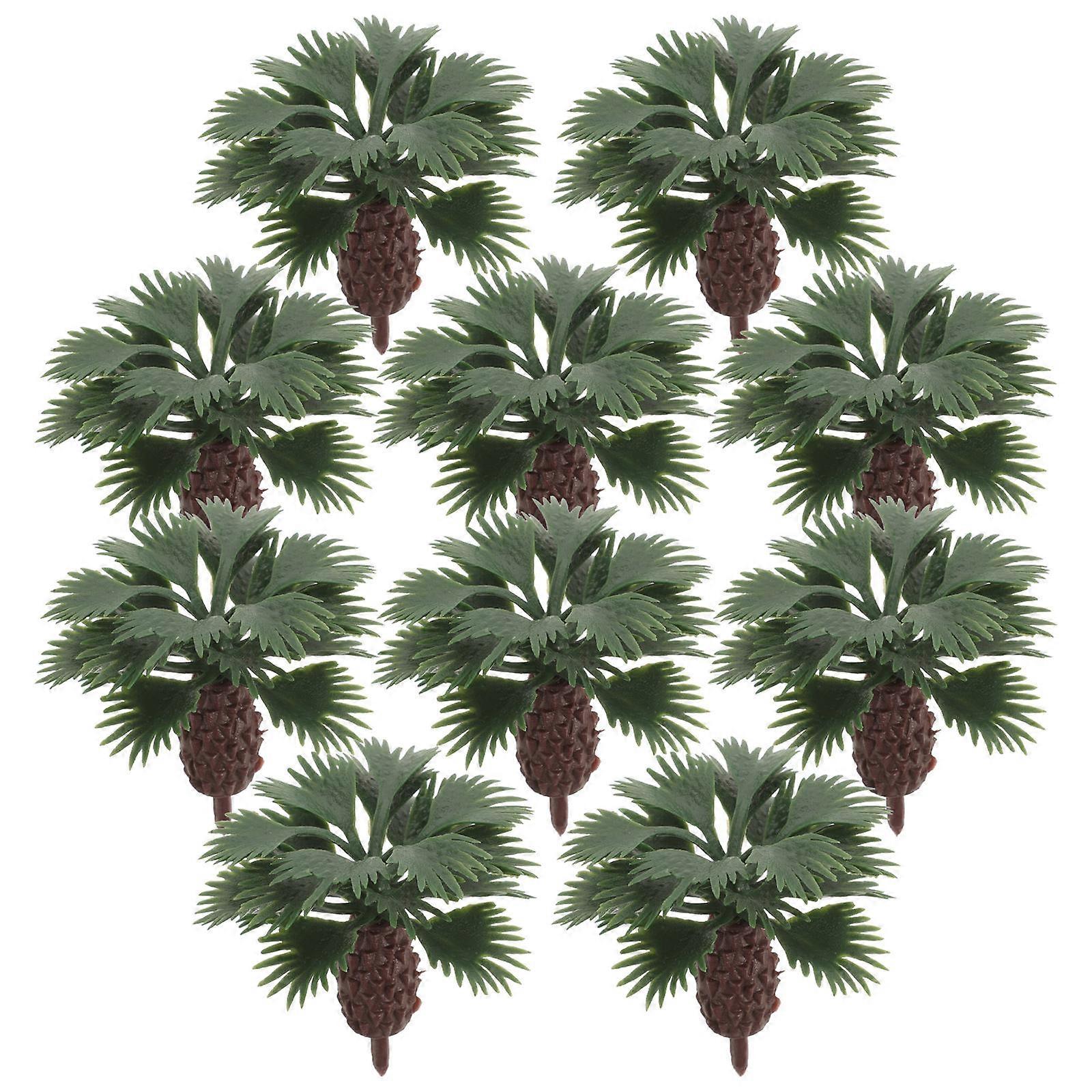 Sand Table Model Tree Miniature Tree for Decoration 40Pcs Plastic