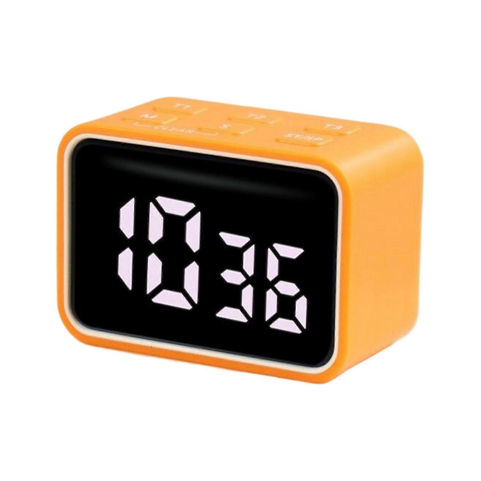 Digital kitchen timer with a large LED display, two adjustable brightness levels, countdown/countdown function