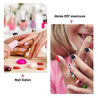 Kids False Nails Stick on Nails Kits for Decoration 2Sets Kids Teenager Girls