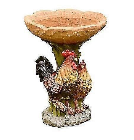 Vibrant Resin Standing Bird Feeder