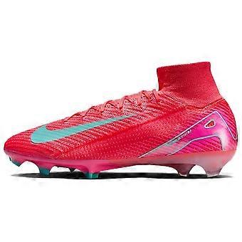 Chuteiras Nike Mercurial Superfly 10 FG para Campo Firme, Grama Natural, Antiderrapantes e Resistentes à Abrasão, Masculinas, Vermelhas, FQ1454-800