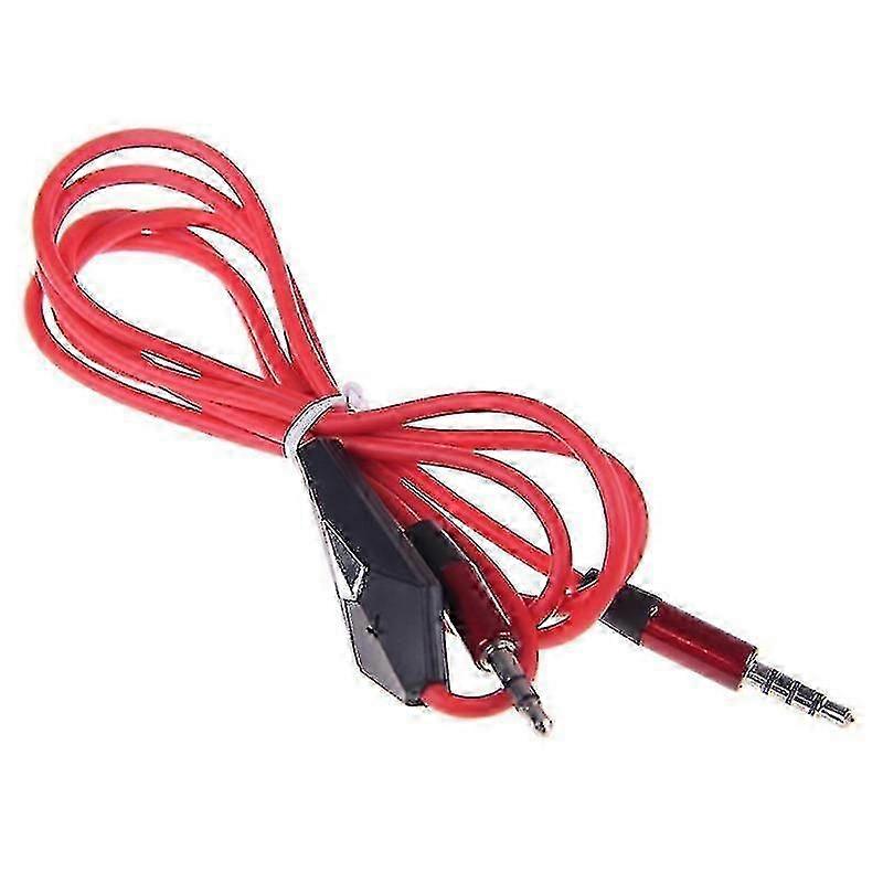 3.5mm Stereo Cable Red Black 12M