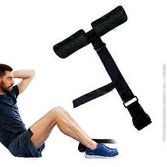 Hamstring Curl Strap, Adjustable Nylon Steel Core Training, compatible with Sit-ups, Razor Curls, Spanish Squats, Home Fitness Equipment