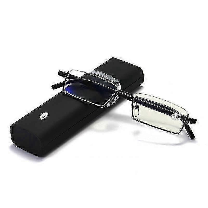 TR90 Half Frame Blue Light Blocking Reading Glasses