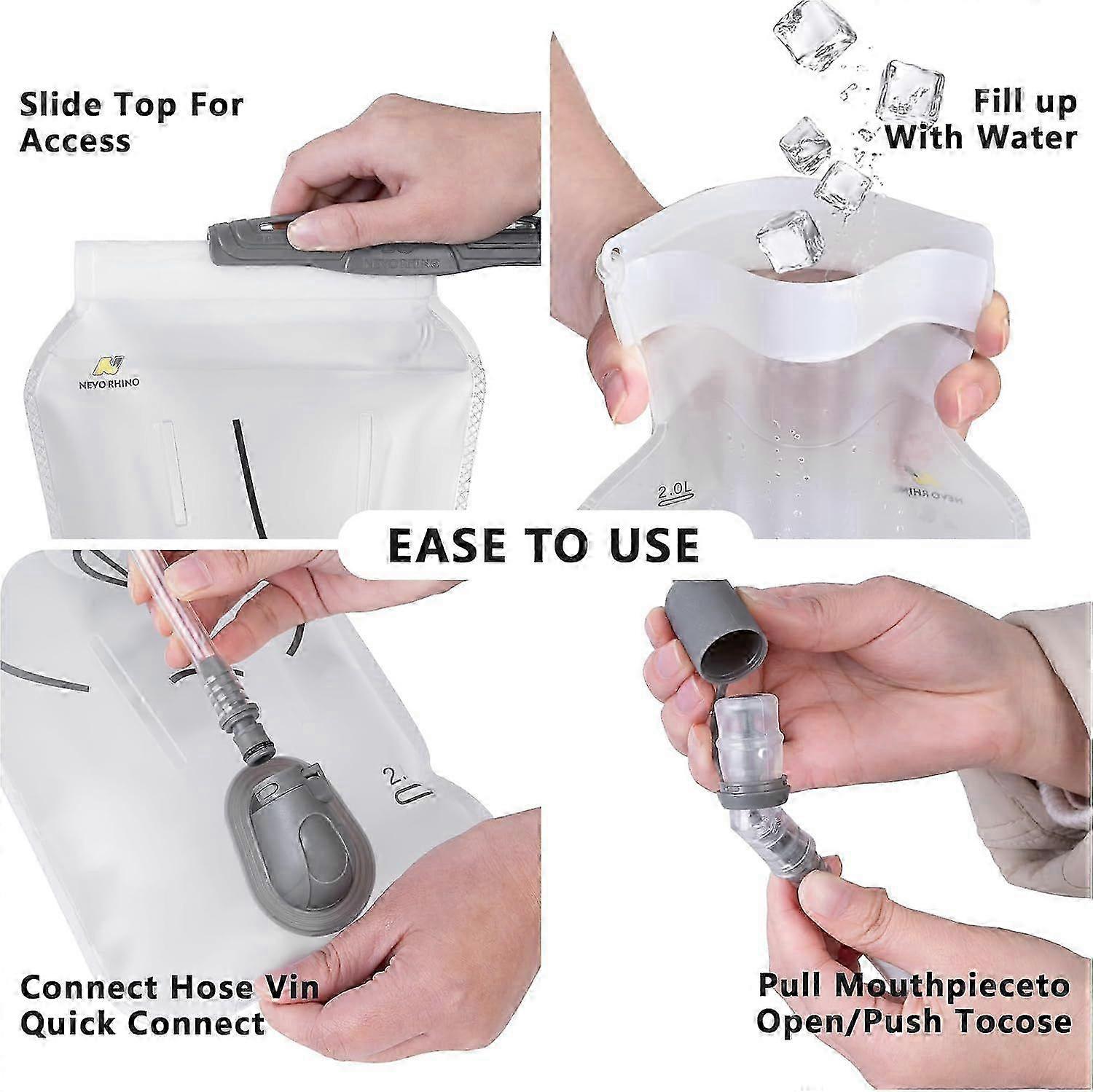 2L High-Flow BPA-Free Hydration Bladder