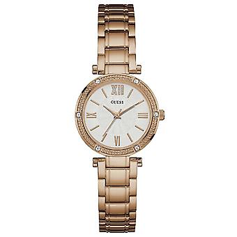 Guess- park ave south watch for Women Analog Quartz with stainless steel bracelet W0767L3