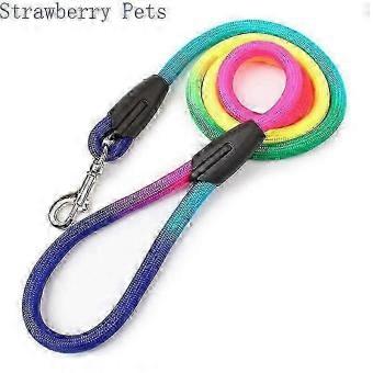 Nylon Rainbow 1.2m Quick Release Leash