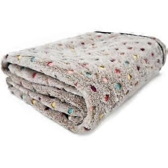 Pill-Resistant Velvet Pet Blanket M