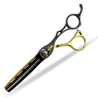Professional Hair Cutting Shears 6.0 Inch Japanese Stainless Steel Thinning Scissors with Ergonomic Handle for Salon and Home Use