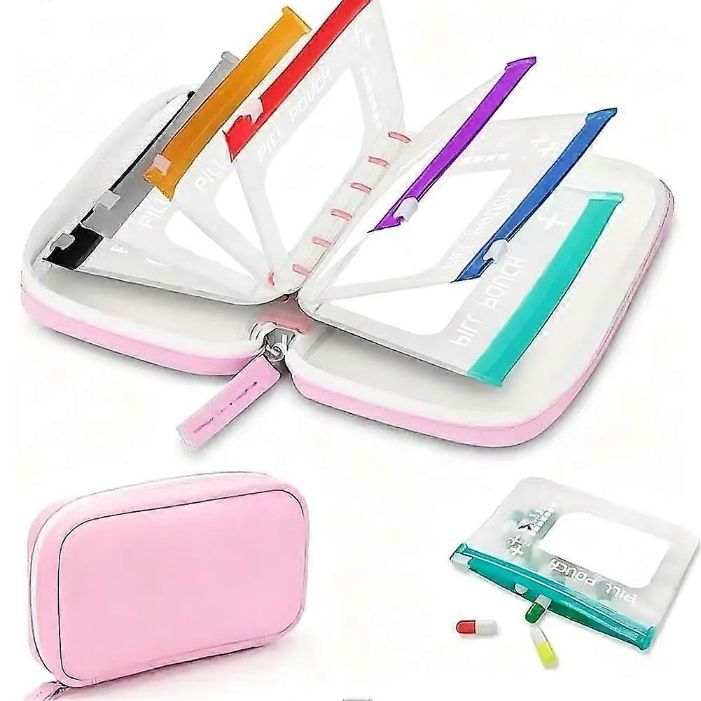 Colour-Coded Waterproof Pill Case