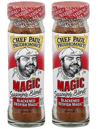 Chef Paul Prudhomme's Seasoning Blackened Redfish Magic 2 Bottle Pack