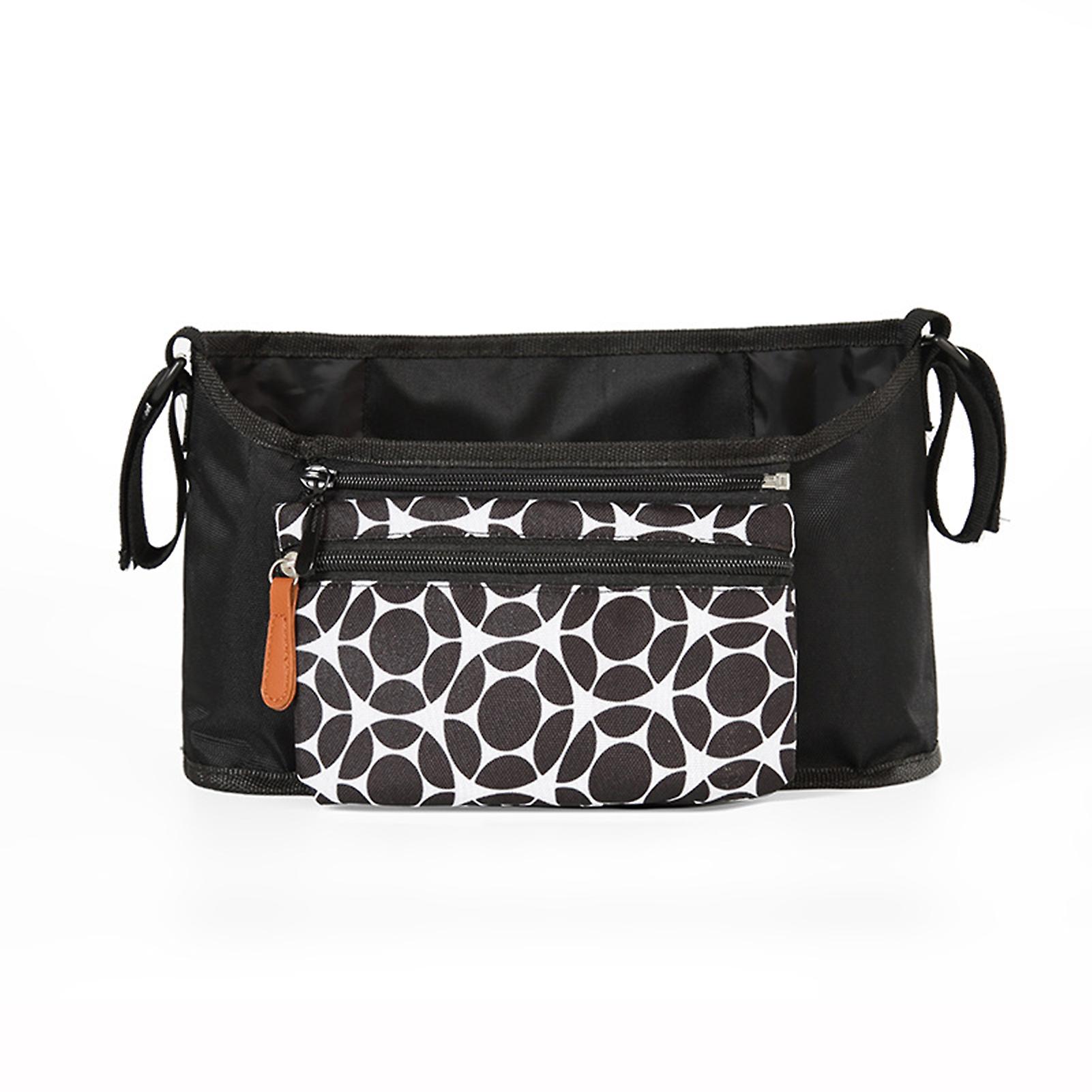 Buggy Pram Bag Universal Pushchair Organiser With Removable Small Bag Large Storage Space