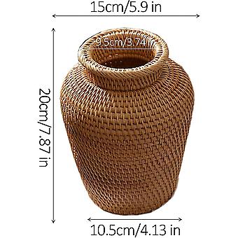 Bestel de Rotan vaas online bij Bregt Objects