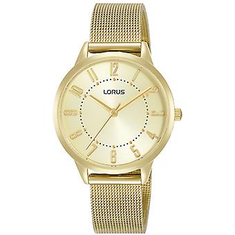 Lorus mulher assistir para mulheres quartzo analógico com pulseira de aço inoxidável RG214UX9