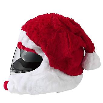 Motorcycle Helmet Christmas Hat Outdoor Crazy Funny Santa Helmet