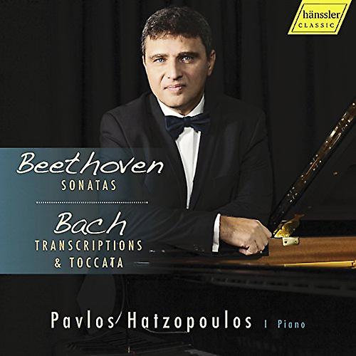 Pavlos Hatzopoulos - Ludwig van Beethoven: Sonatas - Johann Sebastian Bach: Transcriptions and Toccata [CD]