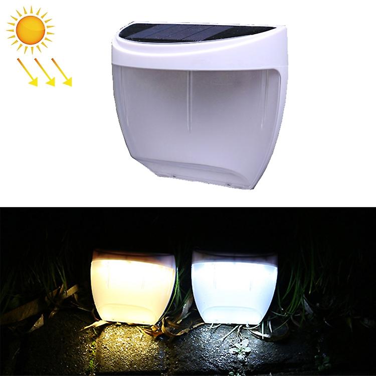 Light Control Solar 8 LED Garden Wall Light