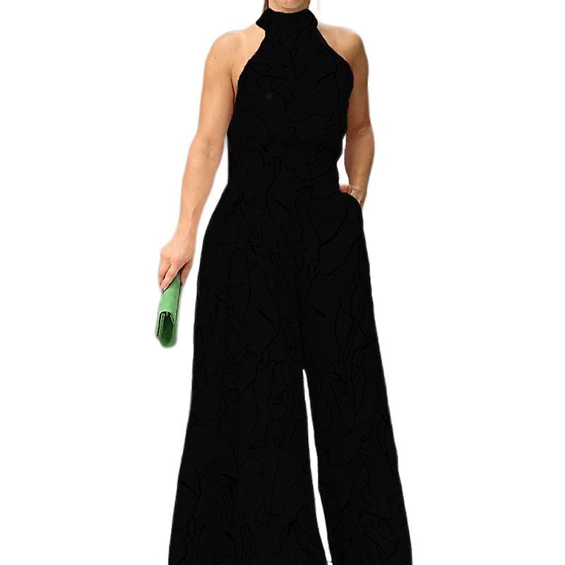 Elegant ärmlös jumpsuit för kvinnor