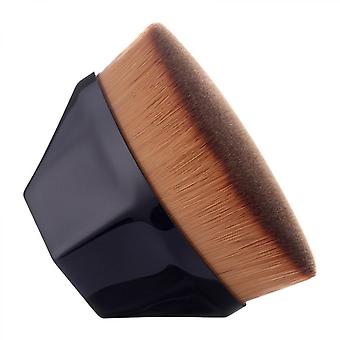 Foundation Makeup Brush  For Blending Liquid, Cream Or Flawless Powder Cosmetics With Bonus Protective Case (black)