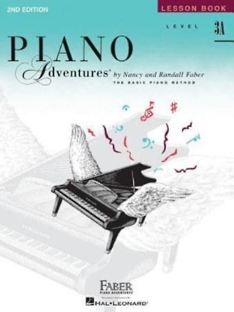 Piano Adventures Lesson Book Level 3a by Randall Faber Paperback Book