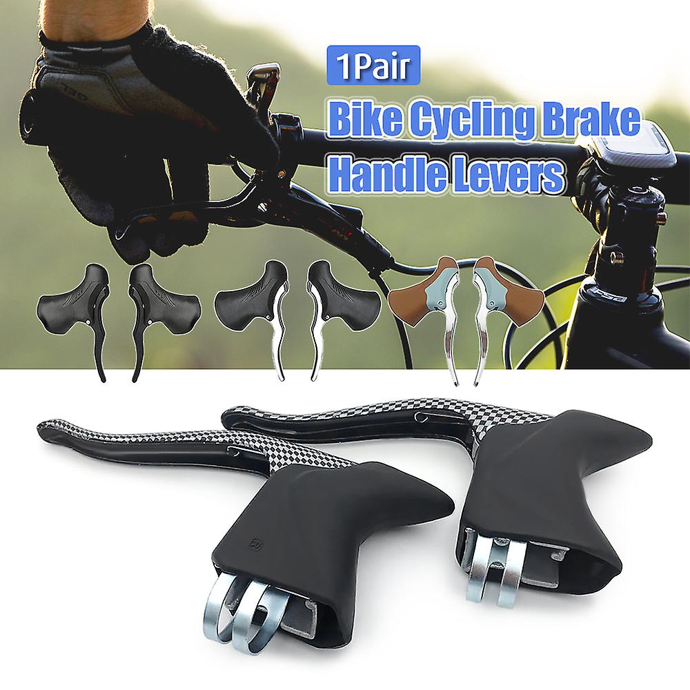Lightweight Aluminum Bicycle Front & Rear Brake Levers Drop Handlebar Set