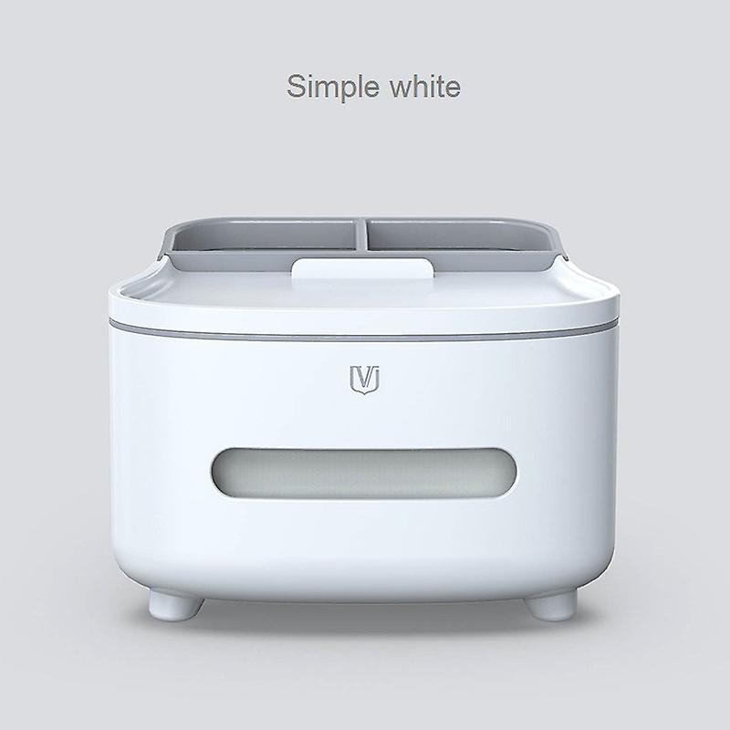 1pc Luxury Desktop Tissue Box - Multifunksjonell oppbevaring for stue