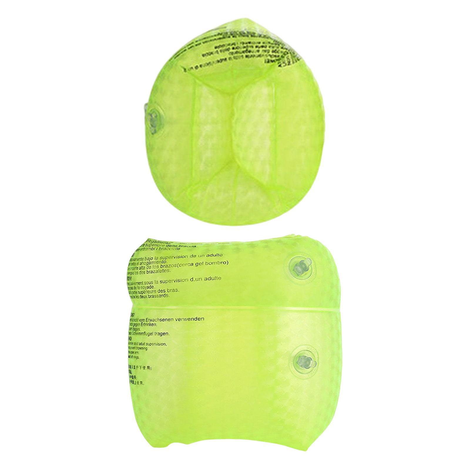 Yüzme Kol Bantları Yüzme Şamandıra Kollu Yeni Başlayanlar İçin Yüzme Kol Bantları Yeşil