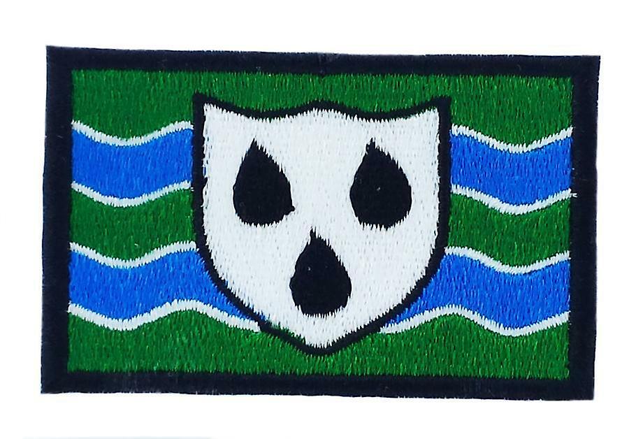 Patch Ecusson Brode Flag Flag Backpack Worcestershire English