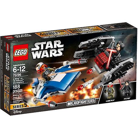 LEGO 75196 A-wing vs. TIe Silencer microfighters