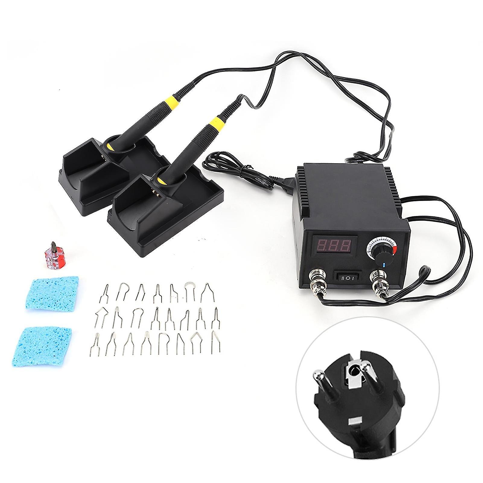 Digital Pyrography Machine Adjustable Temperature Heating Solder Wooden Craft Tool With Holdereu Plug 220v