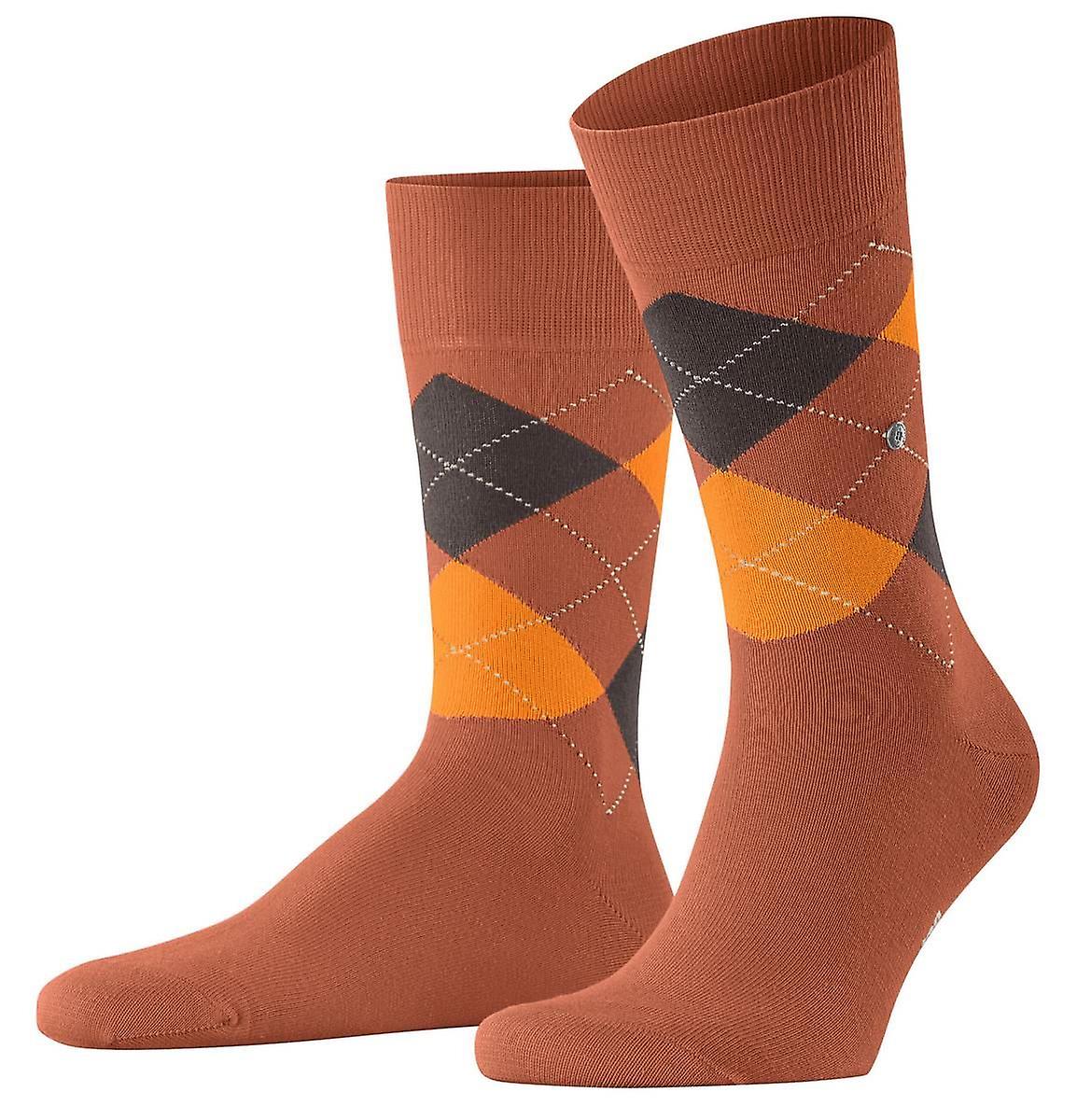 Burlington King Socks - Saddle Brown