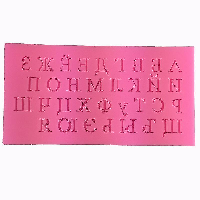 ケーキパン金型新しい大文字の文字形状ドロップグルー金型2個