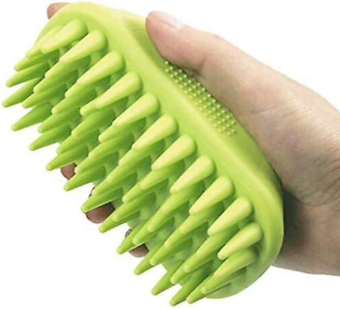 Silicone Shampoo Brush ,Shower Wash Curry Brush