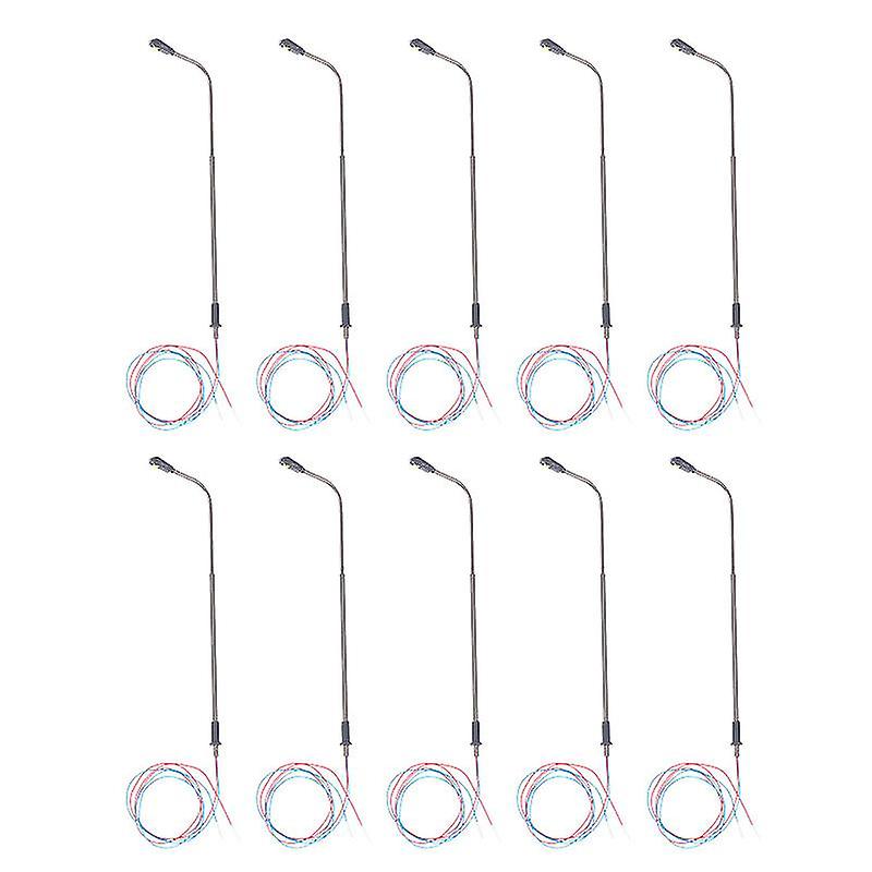10pcs Model Street Lamp