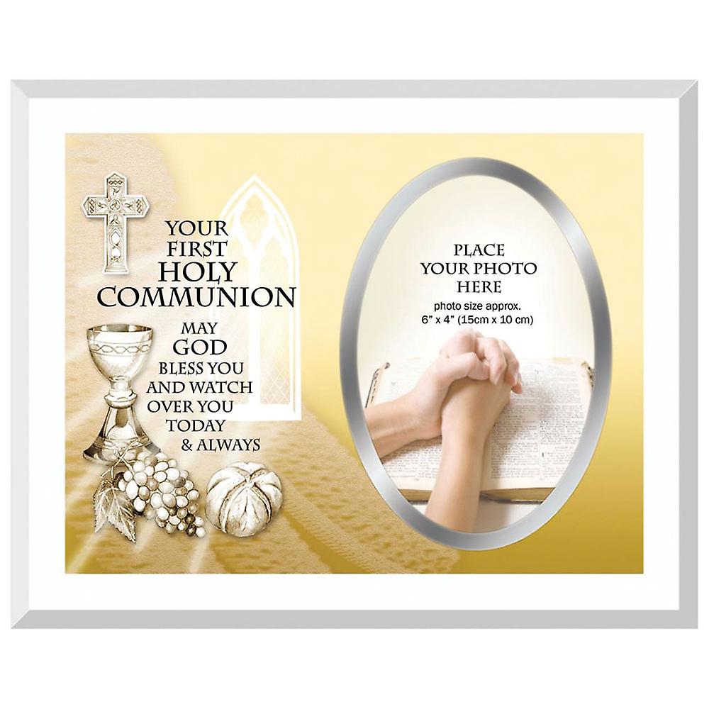 Dakota Your First Holy Communion Personalize Religious Keepsake Glass Frame