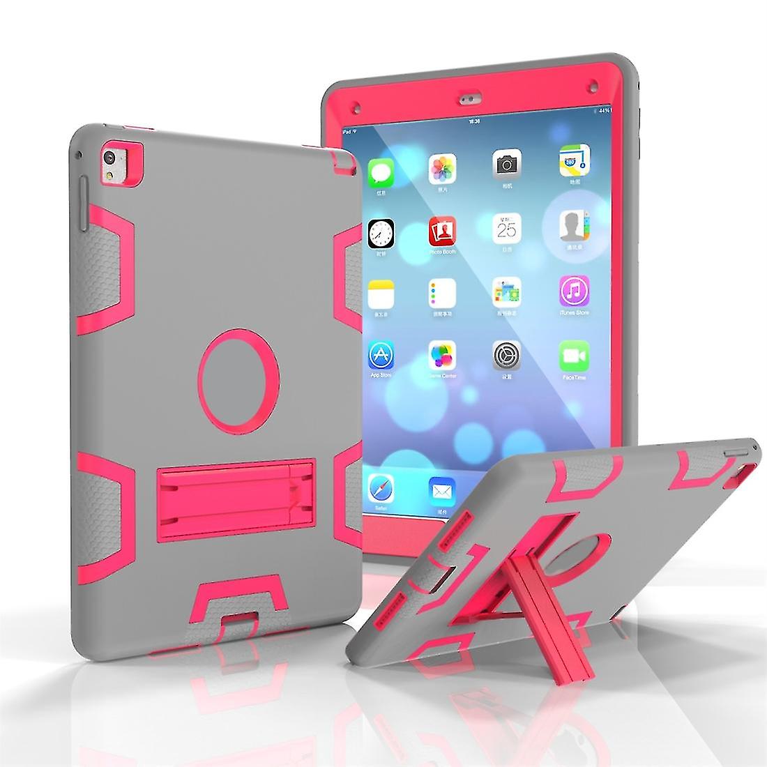 Protective Case For Ipad 9.7(2017) Gray Rose
