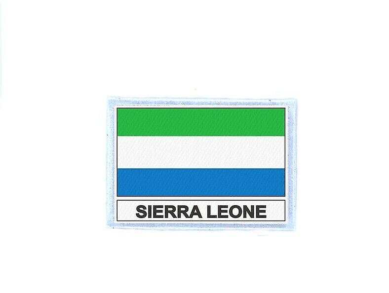 Ecusson patch badge prints flag WAL Sierra leone