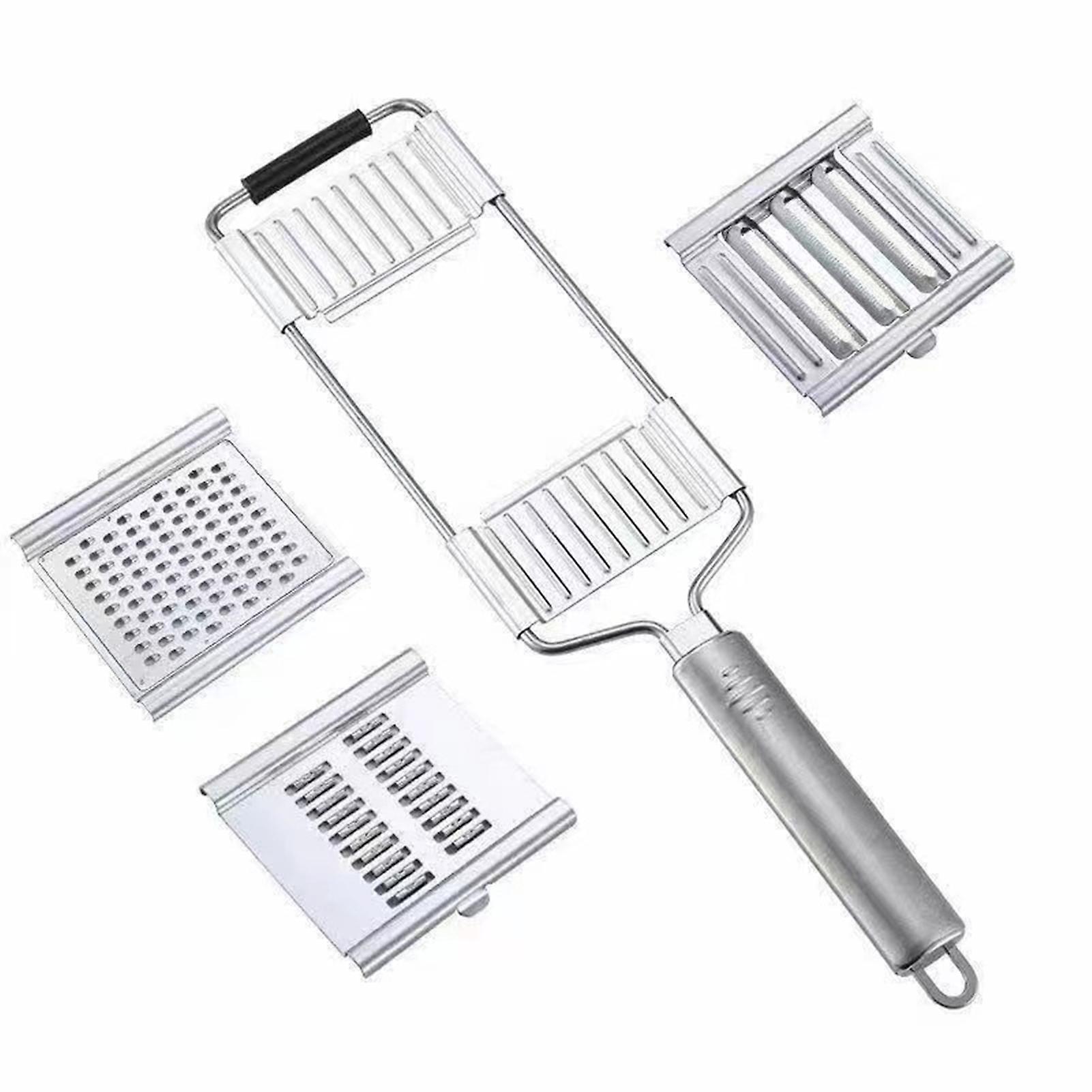 Stainless Steel Vegetable Grater Reusable Veggie Cutting Tool for Cucumbers Fruits