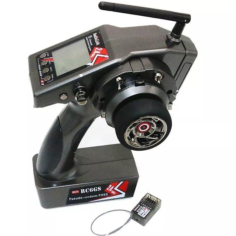 RadioLink RC6GS 2.4G 6CH Car Controller Transmitter+R6FG Gyro Inside Receiver for RC Car Boat