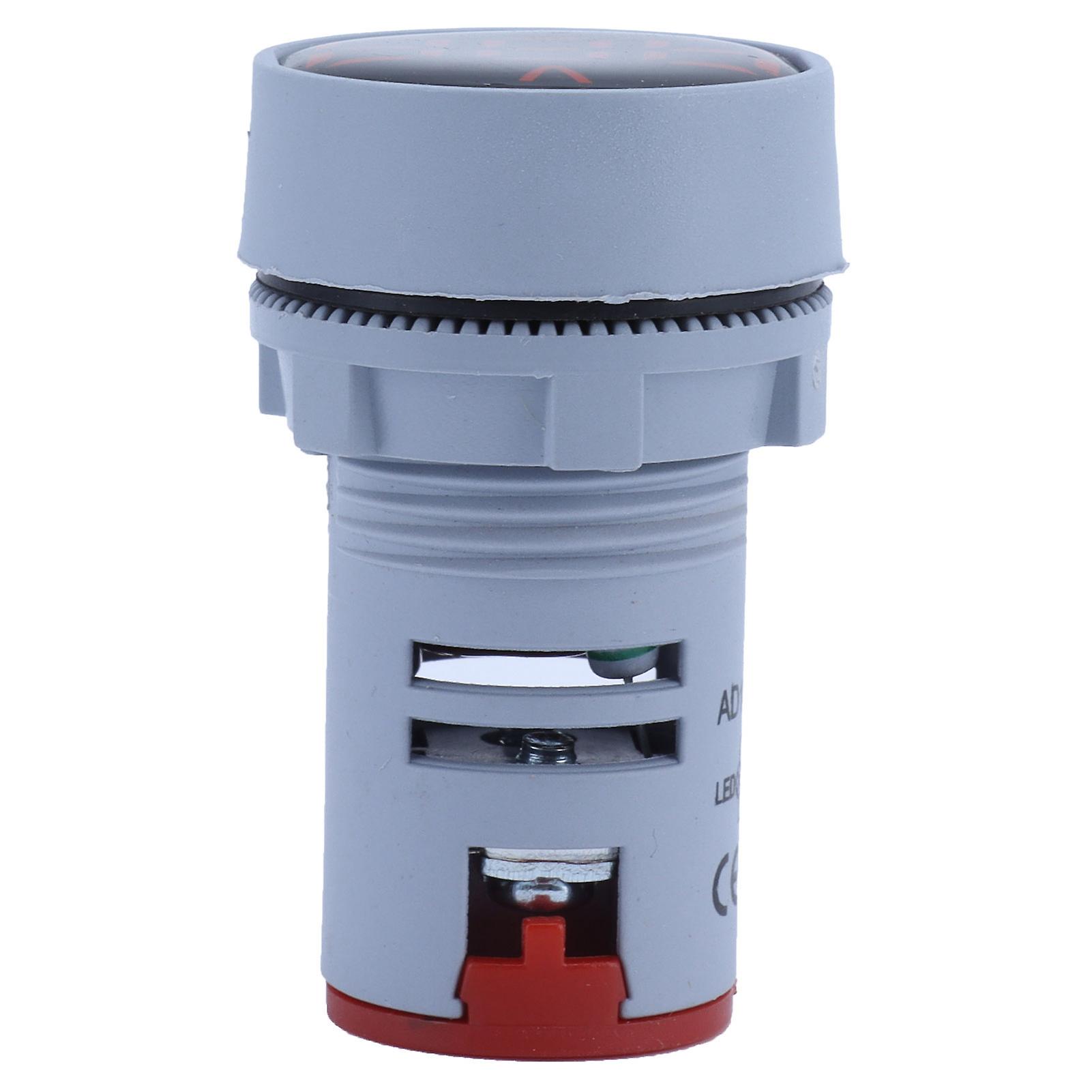 AC 60~500V Digital Voltage Meter Indicator AD16‑22DSV Voltage Signal Indicator Light Panel Red