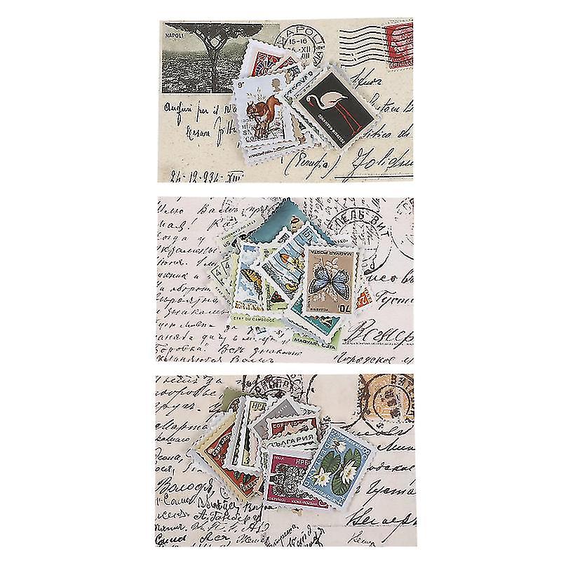 6set Paper Stamp Sticker