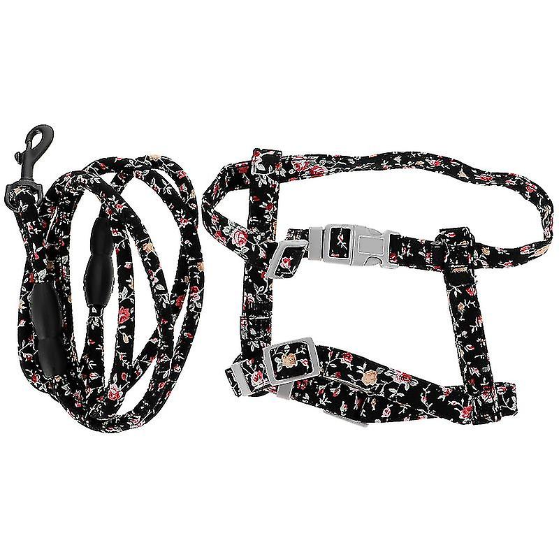1set Cat Harness And Leash