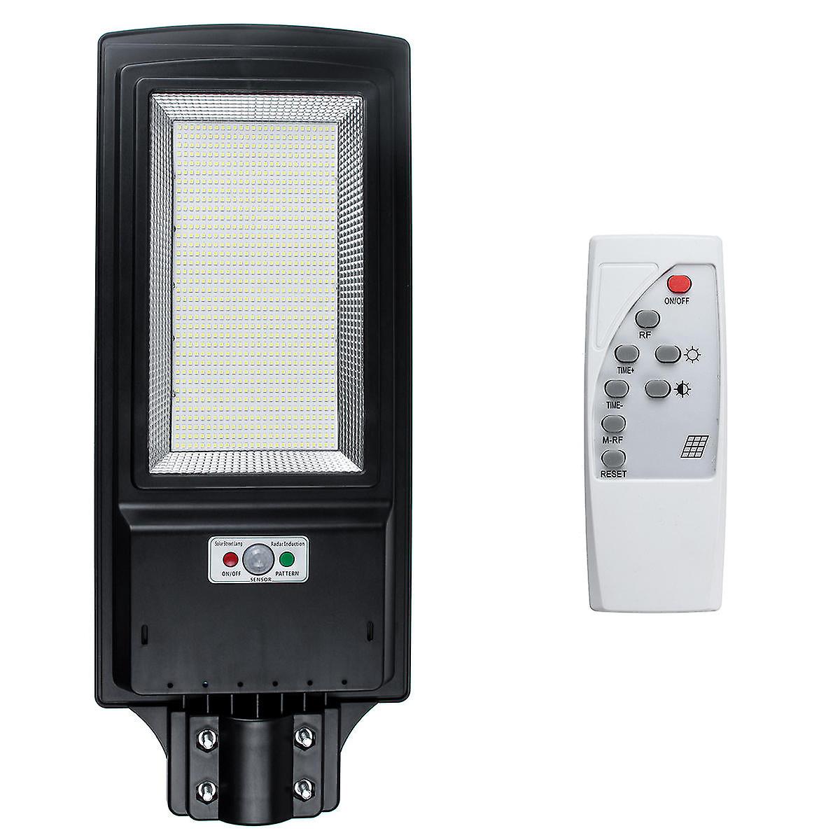 936 Led Solar Street Light Motion Sensor Wall Garden Lamp Remote