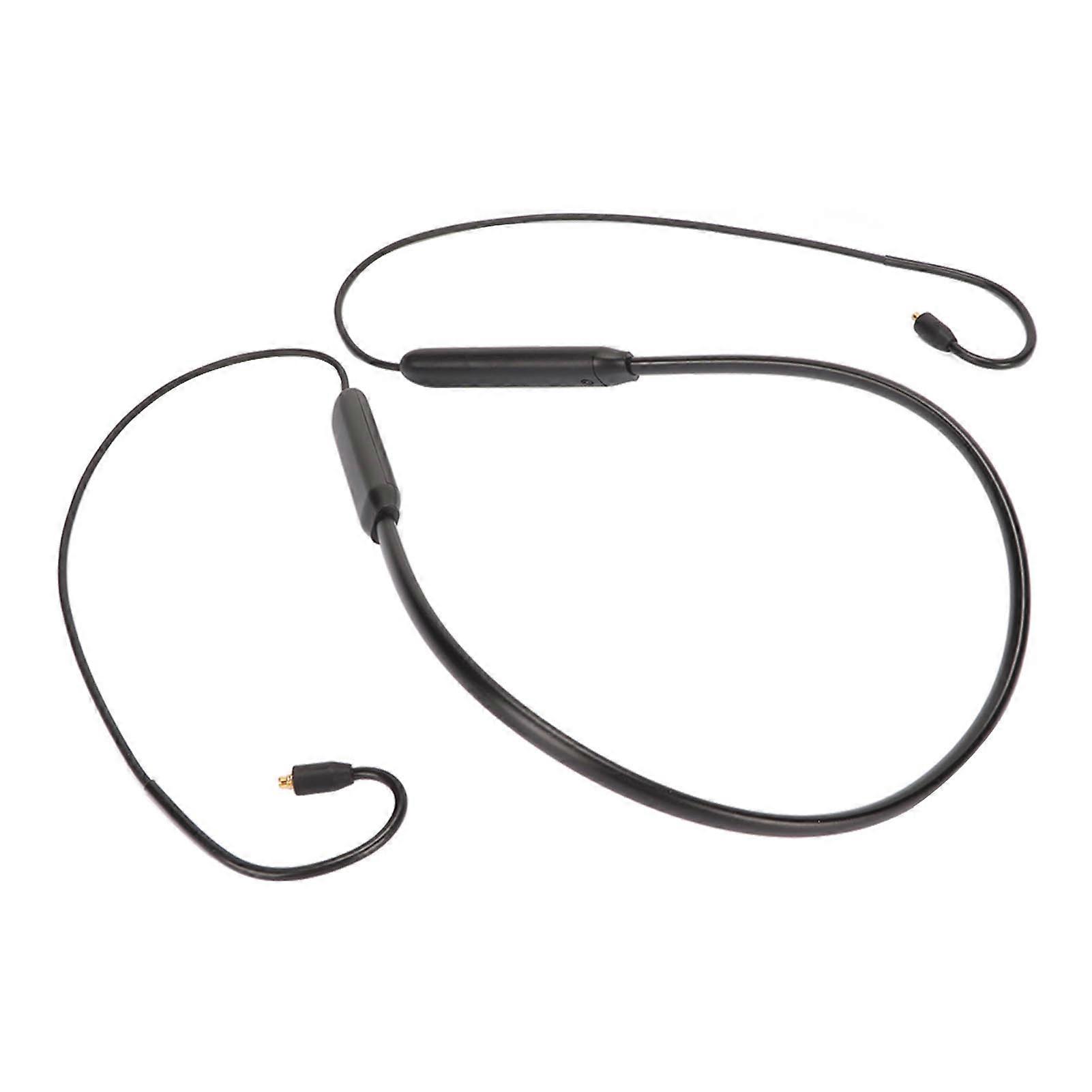 Bluetooth Wireless MMCX Adapter Cable Low Latency Upgraded BT MMCX Adapter Cable with Mic and Controller 