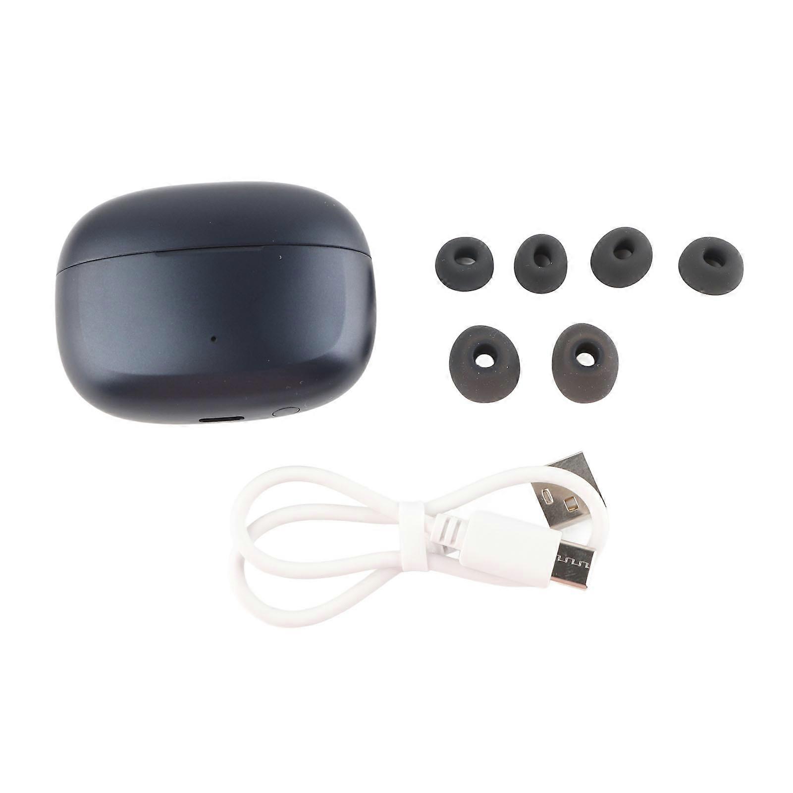 Hearing Amplifiers Bionic Design Noise Cancelling Rechargeable Mini Digital Hearing Aids For Deaf Elderly Black